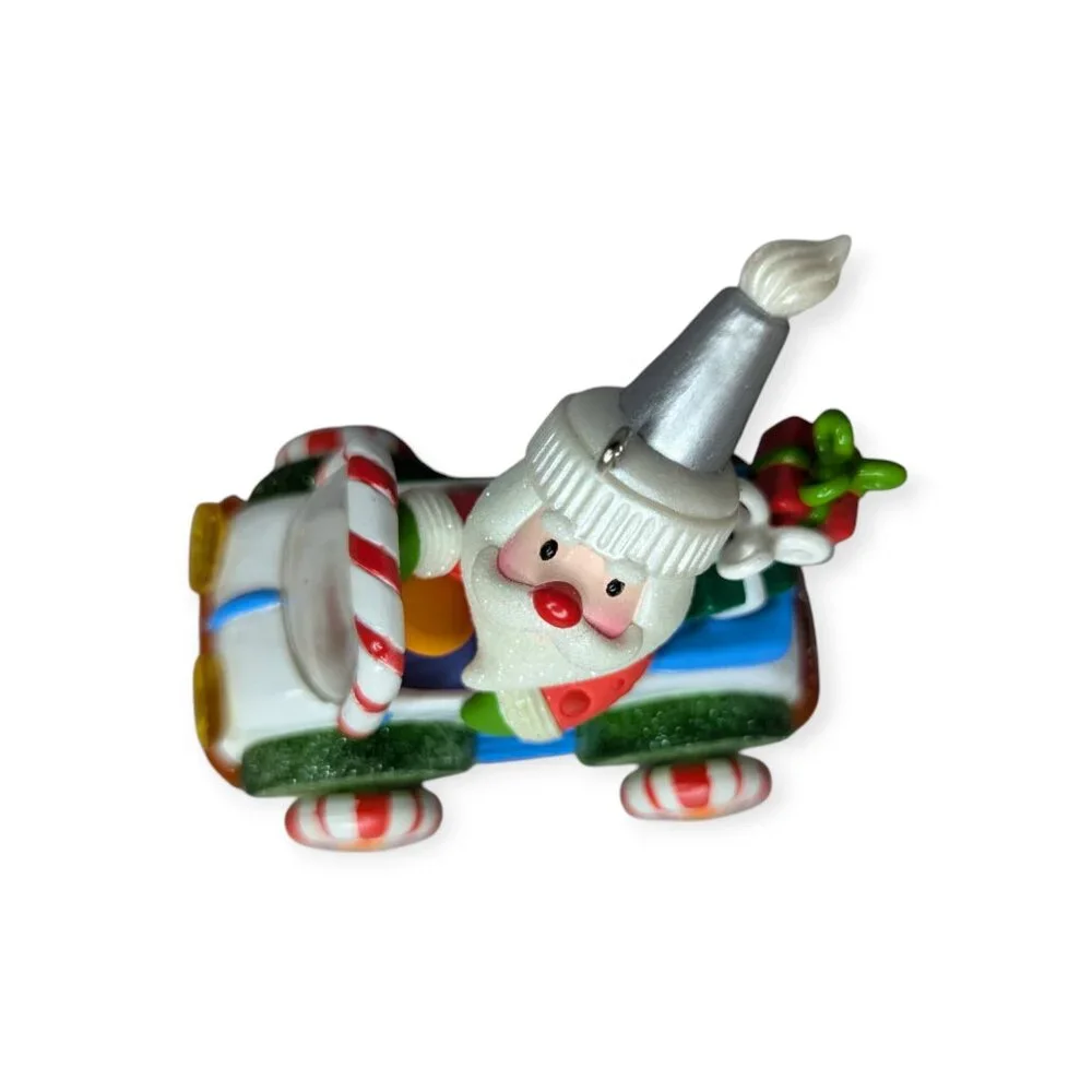 2007 Hallmark Keepsake Ornament Christmas Santa's Sweet Ride First In Series